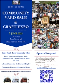 Community Yard Sale and Craft Expo