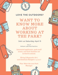 Park Summer Jobs Info Session