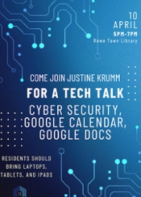 RESCHEDULED Tech Talk w/Justine Krumm
