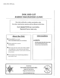 Rabies Clinic