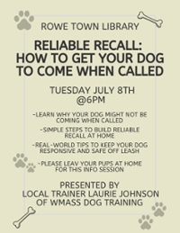 Reliable Recall- how to get your dog to come when called