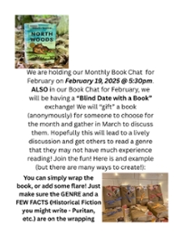 Book Chat and 'Blind Date with a Book'