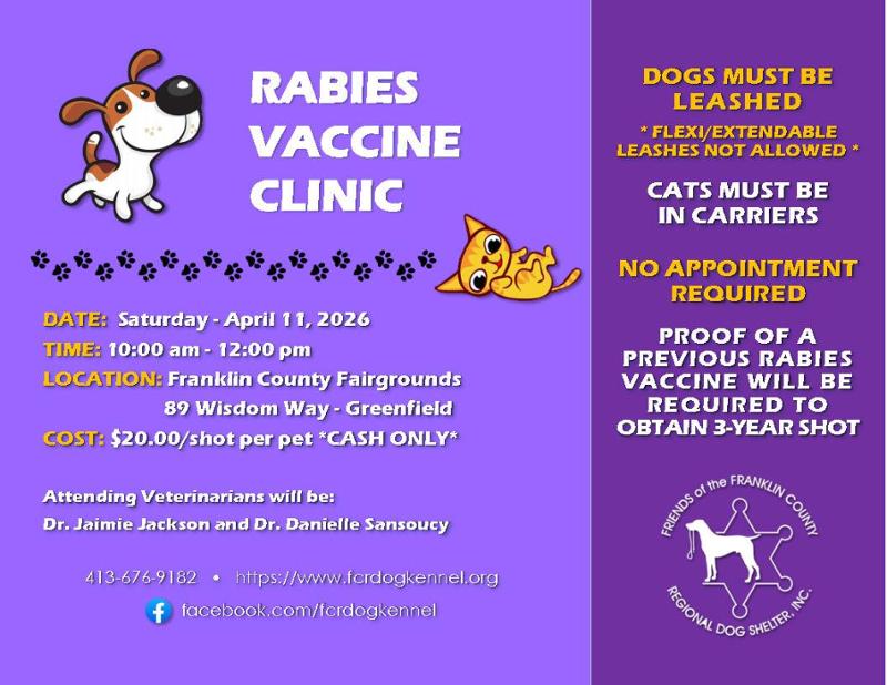 Rabies Vaccine Clinic