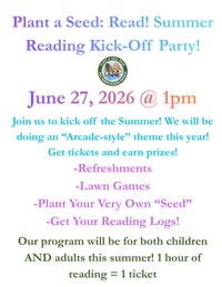 Summer Reading Kick-Off Party